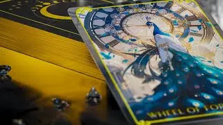Gold Tarot Deck - ANIMASOUL + QR Guidebook