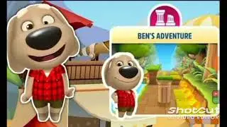 Talking Tom Gold Run Ben's Adventure Slowed Down (Version) Theme