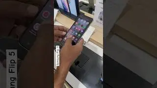 Samsung Z flip 5 on hand 🔥🔥