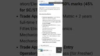 Recruitment of 523 apprentices vyIOCL