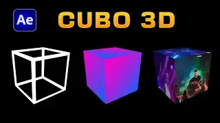 🧊 Crear CUBO 3D Personalizable en After Effects