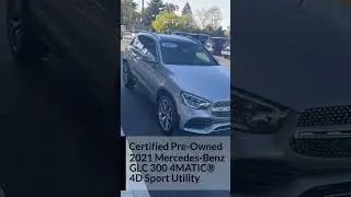 Certified Pre-Owned 2021 Mercedes-Benz GLC 300 4MATIC® SUV - Uncompromised Style & Performance