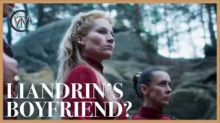 Who is the MAN that Liandrin was meeting with in North Harbor?