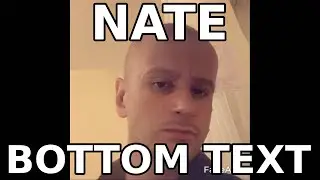 Nate beeing sus. 😳👉👈