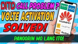 DITO call problem | VOLTE Activation | DITOsim | MR.JDEE
