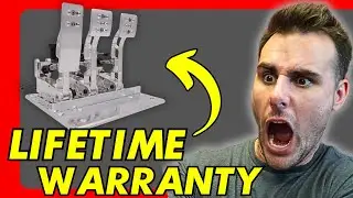 Sim Racing Pedals with Lifetime Warranty!