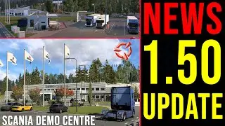 ETS2 1.50 NEWS 🚨 Scania Demo Centre + 1:1 Rennstrecke