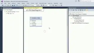 How to create UML Class Diagram using Visual Studio