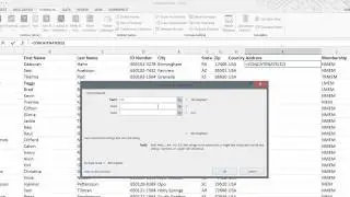 How to combine text into one column