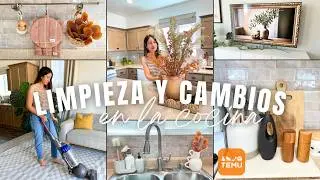 ✨Limpieza Satisfactoria y Cambios de Otoño🤎 en la COCINA con Temu