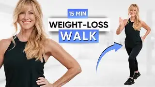 15-Minute Walking Exercise To Lose Belly Fat!