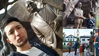 Prizident Islom Karimov Xaykali Moskvada musofirlar 09.05.2023