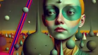 Psychedelic Trance - Electric Samurai / Hallucinations mix 2024 (AI Graphic Visuals)