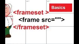 Frameset and frame in Html | html frame | html frameset basics