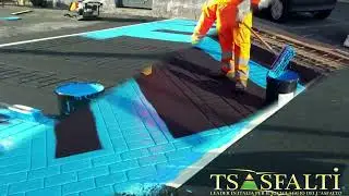 TS Asfalti | Attraversamento a piattaforma rialzata