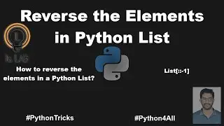How to reverse a List in Python 