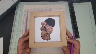 Cardstock shadow boxes using one sheet of 12x12 cardstock Time Laspe #shadowbox #cardstock #howto