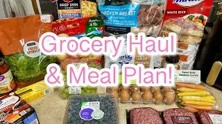 ✨NEW ✨GROCERY HAUL & MEAL PLAN | WALMART | SAMS | TARGET | ALDI | IN WITH JEN