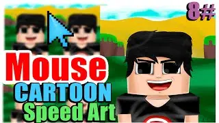 🎨 Speed cartoon minecraft via computador com mouse