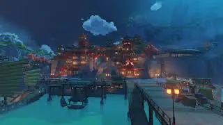 Genshin Impact - Liyue Harbor All Evening/Night OST