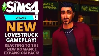 🔴REACTING TO THE SIMS 4 LOVESTRUCK GAMEPLAY TRAILER LIVE!