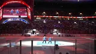 LIVE PERFORMANCE at NHL Vancouver Canucks Home Opener (2022)