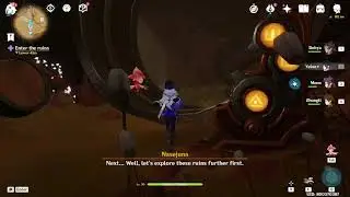 Open the ruins gate | Genshin Impact