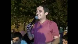 Orxan Lökbatanlı 8-ci sinifdə yazdığı şe'ri deyir / 2017 Salyan