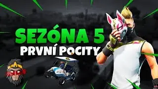 První win a reakce na SEZÓNU 5 - Fortnite Battle Royale Solo