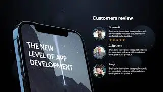 Corporate AE Templates: Phone 12 Pro App Presentation Mockup