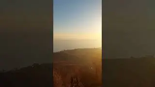 Закат 1 января над Новым Афоном ❤️