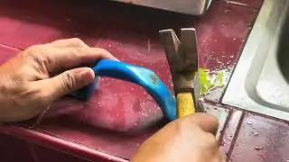 (D.I.Y) Concrete scooper!