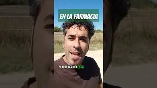 EN LA FARMACIA. 