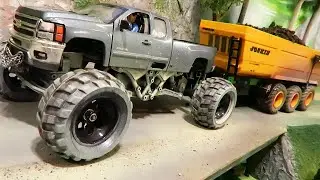 TRUCKS transport Manure on the Corleone Farm | rc vehicles