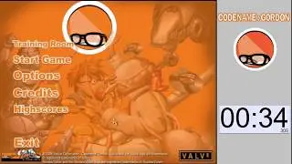 Codename: Gordon - Training Room Speedrun WR (