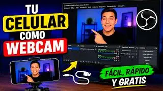 🎥How to USE your PHONE as a WEBCAM in OBS Studio.