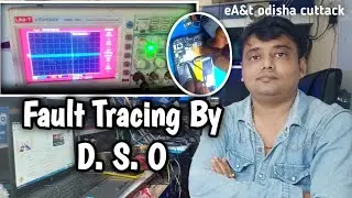 How to trace mobile motherboard fault #osciloscope #mobile_repairing_tutorial