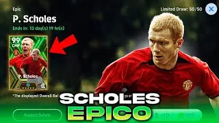 Usando al NUEVO ÉPICO SCHOLES de 103 en RANKING 🤩⚽ | EFOOTBALL 2024 Mobile