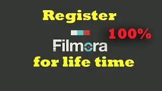 How to Register filmora for free lifetime  [Hindi / Urdu]