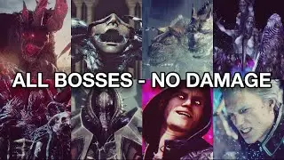Devil May Cry 5: Nero - All Bosses: No Damage -  Hell & Hell And Bloody Palace
