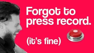 Retrospective recording for dummies...like me.