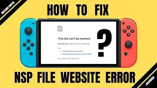 How to Fix Download Error For NSP Files On Website