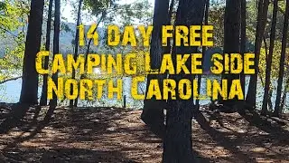 14 Day Free Camping Lake Side North Carolina