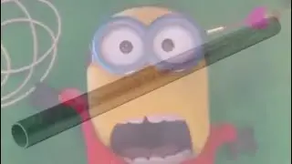 Minion gets Bonked by a Metal Pipe