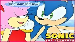 Sonic and Amy Kiss - 