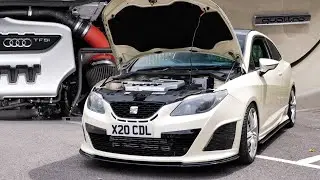 THIS BUILD IS CRAZY! 350BHP 2L Swapped AWD Ibiza 'Cupra'!