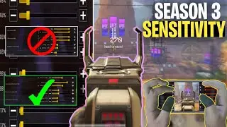 [SEASON 3 UPDATED] SENSITIVITY SETTINGS FOR MOBILE - APEX LEGENDS MOBILE SENSITIVITY SETTINGS