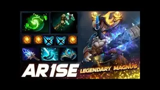 Ar1se Magnus Impossible Comeback Versus Mega Creeps Brewmaster is Nightmare Dota 2 Highlights !!