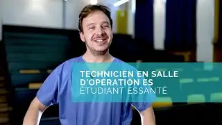 Malik, Technicien en salle d'opération ES (en formation)