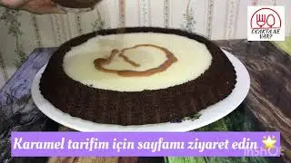PRATİK PASTA✅ KARAMELLİ TART KEK 😍 ÇAY SAATLERİNİZİN VAZGEÇİLMEZİ OLACAK 💯 | #tatlı #cake  #dessert